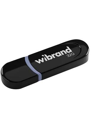 Usb флеш накопичувач wibrand 32gb panther black usb 2.0 (wi2.0/pa32p2b)