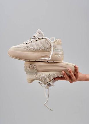Жіночі кросівки fila skateboarding beige🤎