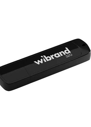 Usb флеш накопичувач wibrand 32gb grizzly black usb 2.0 (wi2.0/gr32p3b)