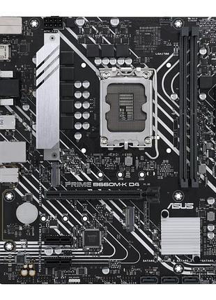 Материнська плата asus prime b660m-k d4