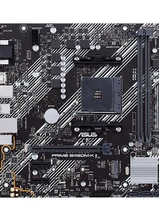 Материнська плата asus prime b450m-k ii
