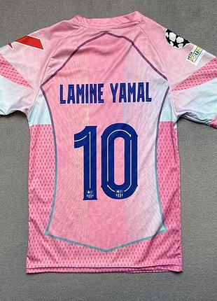 Ламин ямаль барселона футбольная форма размер 140 barcelona lamine yamal