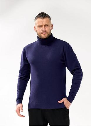 Гольф мужской кашемировый фирмы mostom 868, синий.
