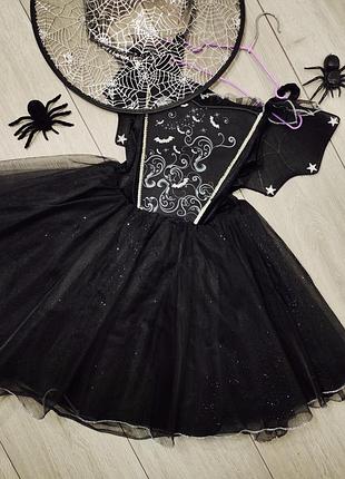 Плаття павутинка кажанчик хелловін halloween