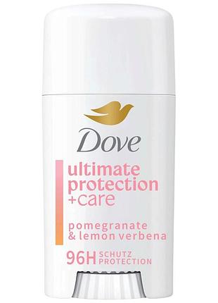 Дезодорант-антиперспирант-крем dove ultimate protection + care pomegranate & lemon verbena 60 мл