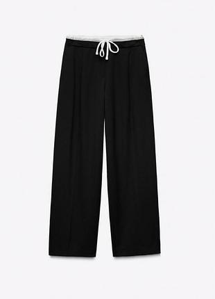 Жіночі брюки zara чорні