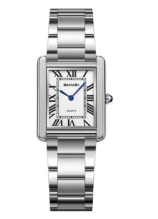 Мужские наручные часы skmei 2735ssi silver - steel со стальным браслетом