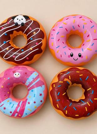 Детская игрушка-антистресс сквиш «sweet donuts» (дизайн выбирается рандомно)