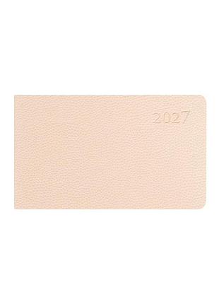 Еженедельник 2027 10х17 см leo planner binario датированный бежевый (252738)