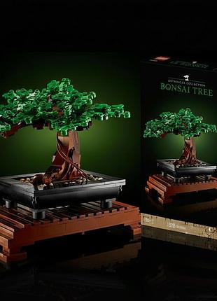 Конструктор creator expert дерево бонсай bonsai tree 787 деталей