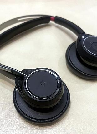 Bluetooth-гарнитура plantronics voyager focus uc + bt600 (no stand) [был в эксплуатации]