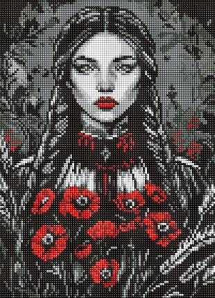 Алмазна мозаїка "жіноча сила" amo8223, 40х40 см