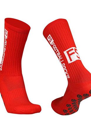 Футбольні тренувальні шкарпетки footballsocks червоні, розмір 39-44