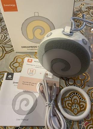 Генератор білого шуму dreamegg для немовлят - портативний генератор білого шуму d11 з 21 заспокійливим звуком.