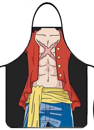 Фартук с принтом монки д. луффи (one piece / ван пис)abc