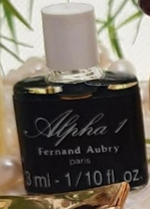 Fernand aubry — alpha 1 / parfum (чистые духи) / 3 ml (без коробки)