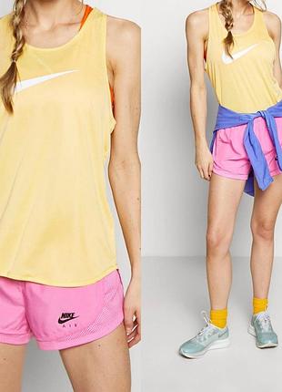 Жіноча спортивна майка nike swoosh run tank