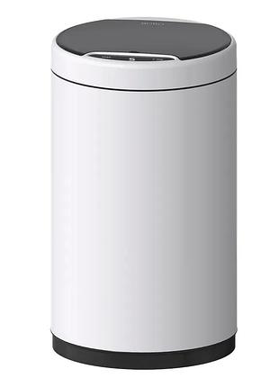 Відро для сміття сенсорне кругле koer tc-020512-08 12 л (колір білий) (kr5936)