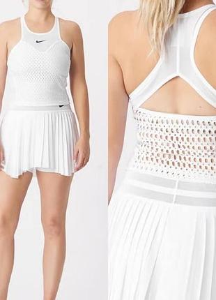 Женская теннисная майка nike court dri-fit slam tank