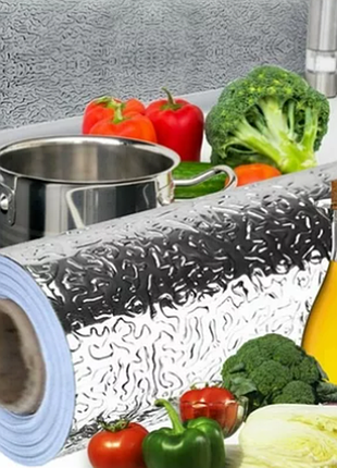 Водонепроницаемая защитная алюминиевая фольга kitchen stickers 60 см х 2 м