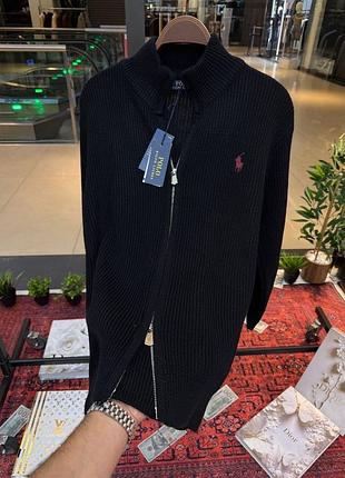 Вязаная зоп кофта polo