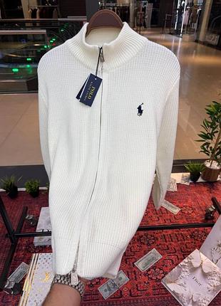 Вязаная зоп кофта polo