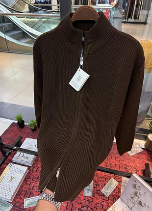 В’язана зіп кофта brunello cucinelli