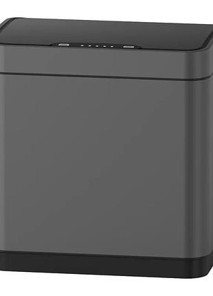 Відро для сміття сенсорне прямокутне koer tc-020312-07 12 л (колір графіт) (kr5587)