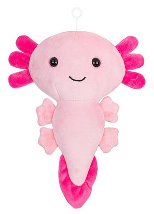 Плюшевая игрушка «аксолотль» aks0 — подарок для детей, мягкая игрушка dgt-plush