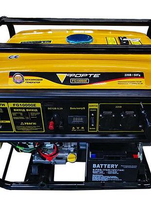 Электростанция бензиновая forte fg10000e