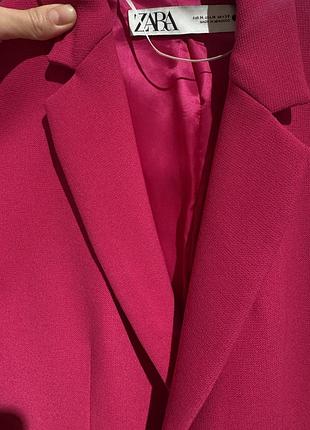 Піджак жіночий zara рожевий