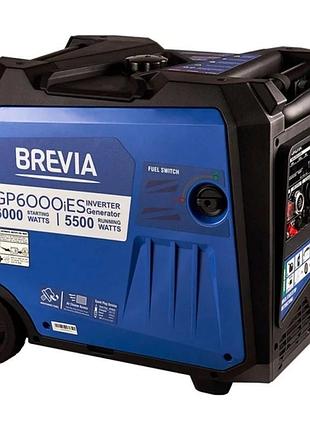 Генератор бензиновый инверторный brevia gp6000ies