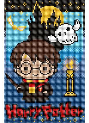 Алмазна мозаїка без підрамника "harry potter: таємниці темного замку" wb amc20504, 20х30 см