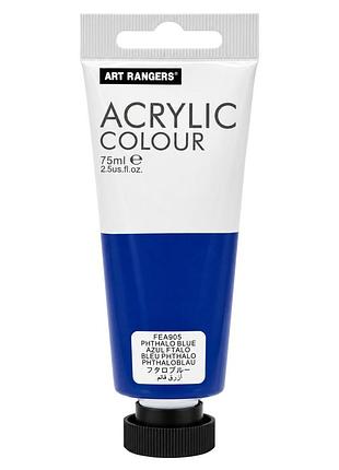 Фарба акрилова "phthalo blue" fea905 у тюбику, 75 мл