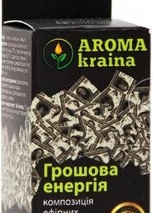 Суміш ефірних масел грошова енергія 5мл. aroma kraina bm