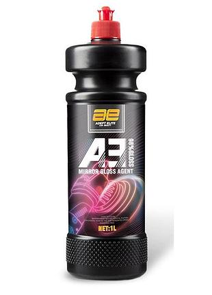 Полироль кузова паста 500ml adepelit а3 "mirror gloss agent" cut -3000 (на водной основе)