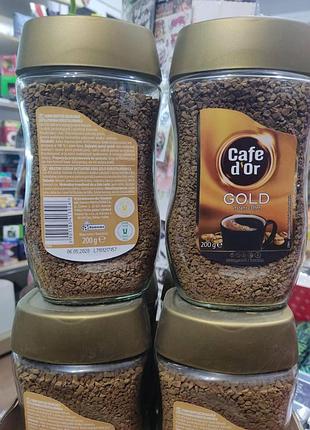 Cafe d'or gold 200 г розчинна сублімована кава