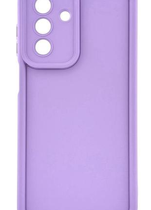 Чехол shock case для samsung galaxy a18 / a185 бампер силиконовый цвет сиреневый