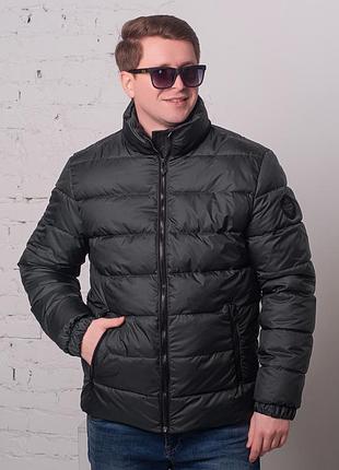 Чоловіча куртка осінь-весна великого розміру 50-64 хакі 56