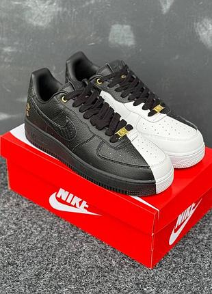 Чоловічі демісезонні повсякденні кросівки nike air force anniversary edition ⚪⚫