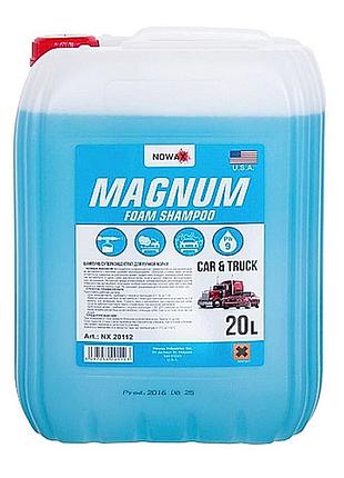 Шампунь 20l для ручной мойки nowax nx20112 magnum foam shampoo :500