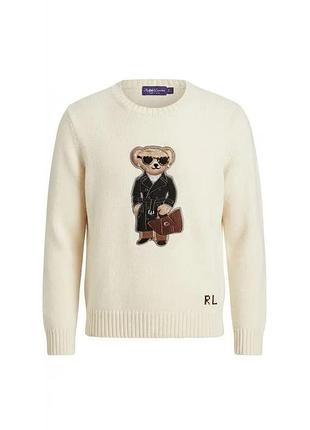 Светр жіночий ralph lauren polo bear prl-30460wt l