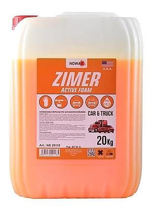 Активная пена 20l nowax nx20118 zimer active foam концентрат 1:3