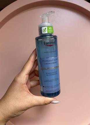 Гель для вмивання eucerin dermatoclean hyaluron 200 мл 3