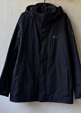 Водонепроницаемая куртка jack wolfskin texapore, размер xl