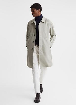 Плащ макинтош reiss мужской песочный (оригинал) 5