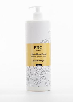 Крем для рук та нігтів зволожуючий fr'c beauty sweet mango 950 мл