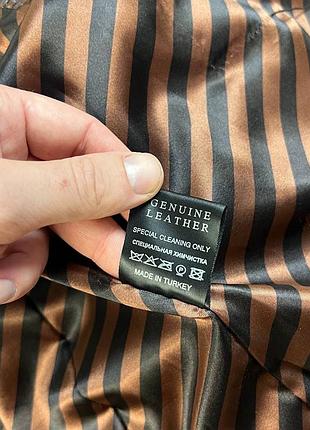 Шкіряна куртка geunine leather 10