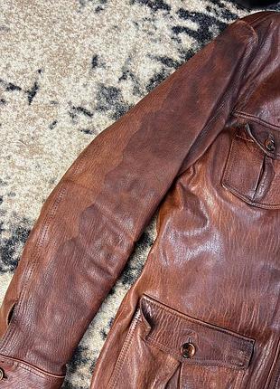 Шкіряна куртка geunine leather 5