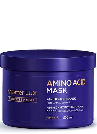 Амінокислотна маска для волосся amino acid mask master lux (500 мл)